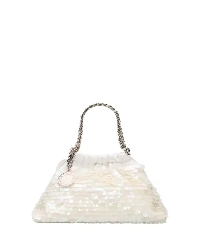 Stella McCartney Falabella Mini Sequined Drawstring Bag