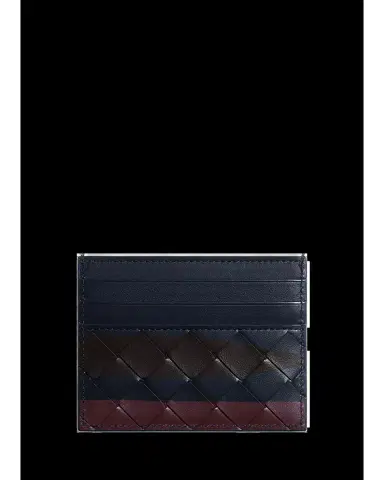 Bottega Veneta Men's Intrecciato Airbrushed Card Holder | Thumbnail 2