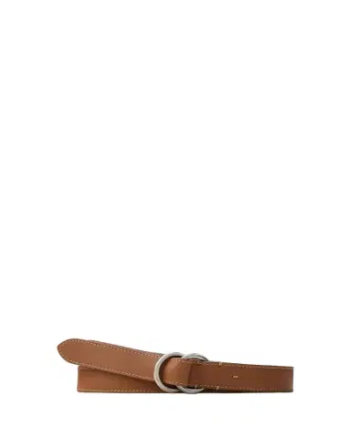 Ralph Lauren Purple Label Calfskin O-Ring Belt | Thumbnail 1