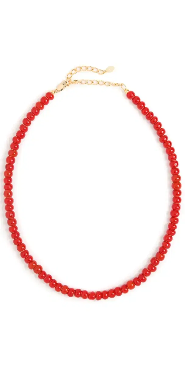Rojo Necklace Red One Size