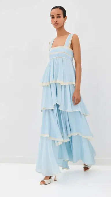 LUG VON SIGA Fiorella Dress Blue 34 | Thumbnail 5