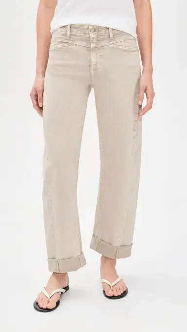 Le Jean Selena Crop Jeans Desert Sands | Thumbnail 2 Le Jean Selena Crop Jeans Desert Sands | Thumbnail 2