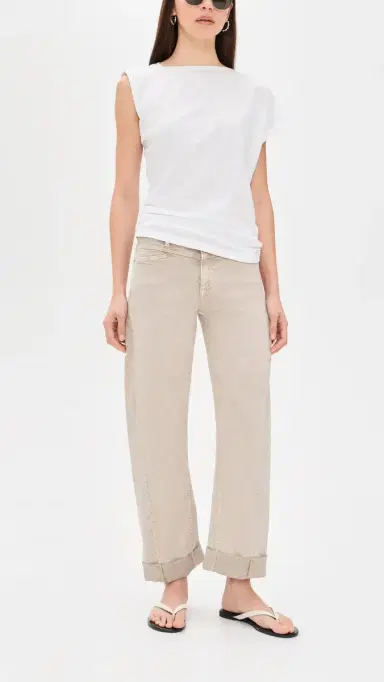 Le Jean Selena Crop Jeans Desert Sands | Thumbnail 5 Le Jean Selena Crop Jeans Desert Sands | Thumbnail 5