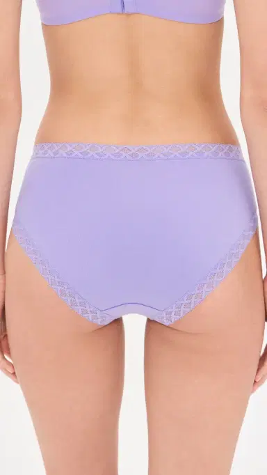 Natori Bliss French Cut Panties 3 Pack Frost Sky/Blue Mst/Violet Tulip M | Thumbnail 4