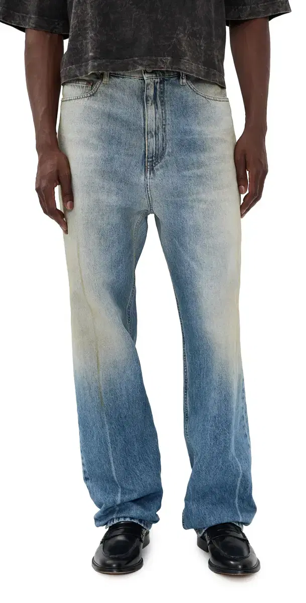 MM6 Maison Margiela Relaxed Denim Pants Medium Blue
