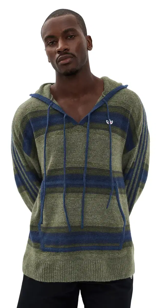 adidas Adidas x Edison Chen Baja Hoodie Trace Khaki/Tech Indigo