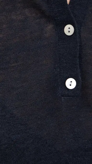 Theory Short Sleeve heer Polo Nocturne Navy | Thumbnail 6