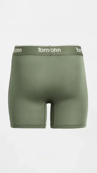 Tommy John Second Skin Trunks 3 Pack 4 Fourleafclover/Dressblues/Blue | Thumbnail 3
