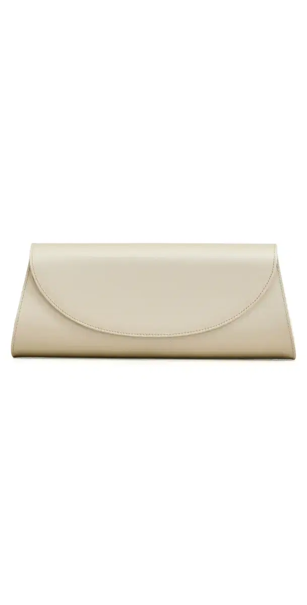 Hunting Season Opera Clutch in Satin Champagne One Size
