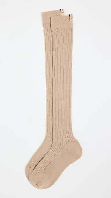 Comme Si The Knee High Socks Camel 36-37 | Thumbnail 2