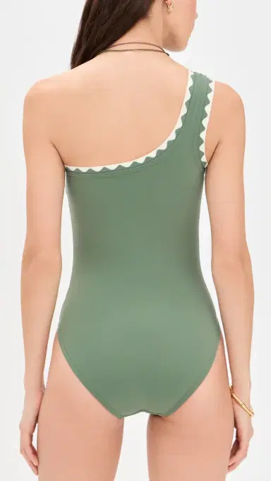 Karla Colletto Lia One Shoulder One Piece | Thumbnail 3 Karla Colletto Lia One Shoulder One Piece | Thumbnail 3
