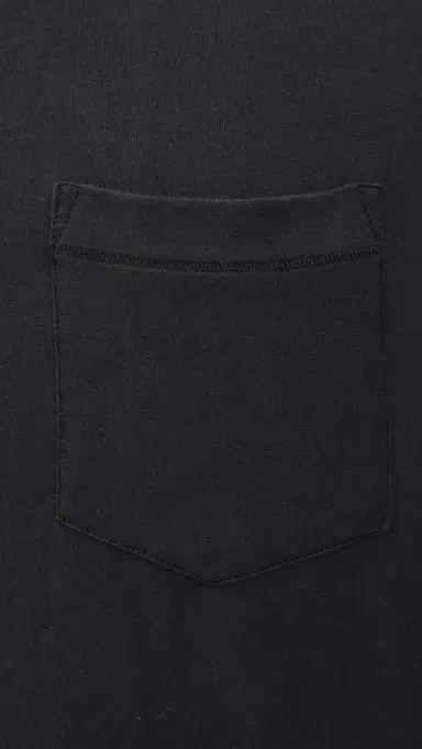 Tommy John Second Skin Sleep Pocket Tee Black M | Thumbnail 6