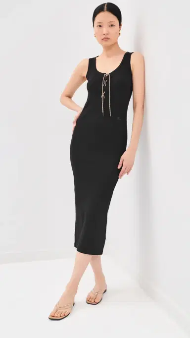 Burberry Carlotta Dress Black L | Thumbnail 2