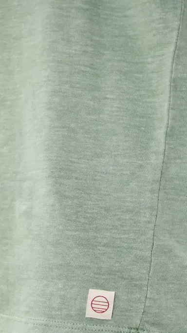 Marine Layer Relaxed Hemp Cotton Tee Iceberg Green S | Thumbnail 6