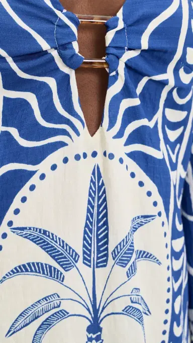 Seven Wonders Caledeira Long Sleeve Mini Dress Joanna Blue | Thumbnail 6 Seven Wonders Caledeira Long Sleeve Mini Dress Joanna Blue | Thumbnail 6