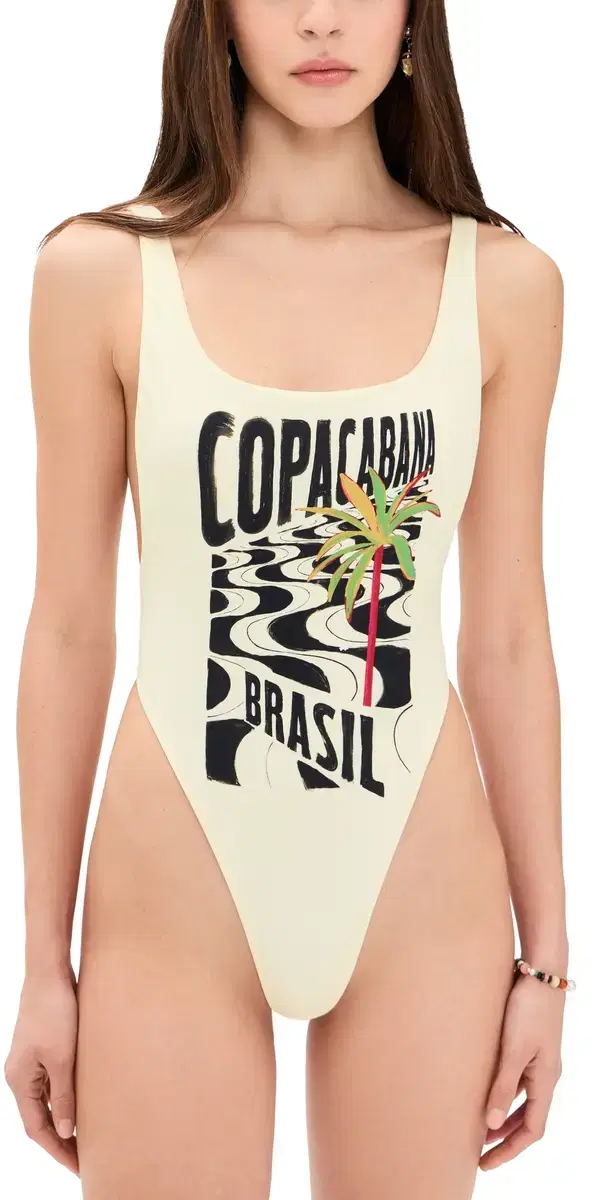 Copacabana Beach Off-White One Piece Copacabana Beach Off White