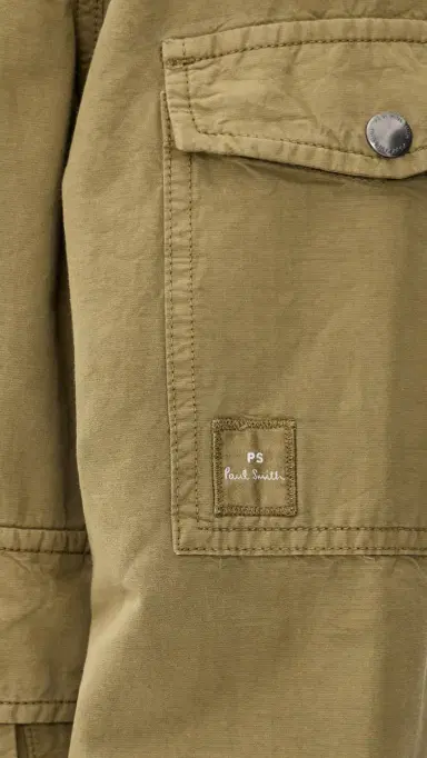 PS Paul Smith Shirt Jacket Olive Green | Thumbnail 6 PS Paul Smith Shirt Jacket Olive Green | Thumbnail 6