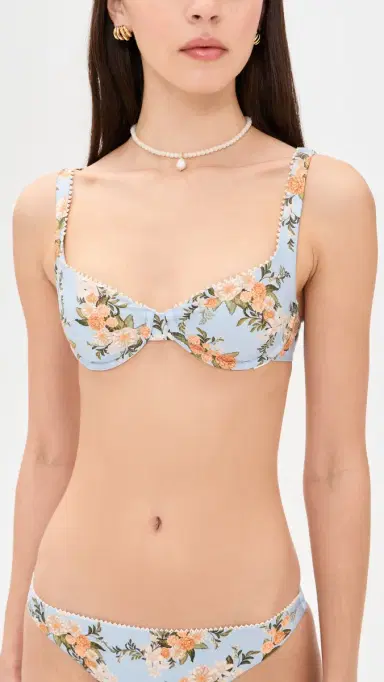 Agua by Agua Bendita Hacienda Valle Bikini Top Multicolor M | Thumbnail 2
