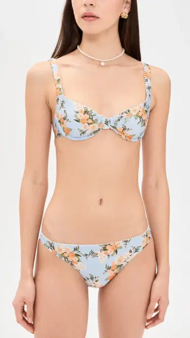 Agua by Agua Bendita Hacienda Valle Bikini Top Multicolor M | Thumbnail 5