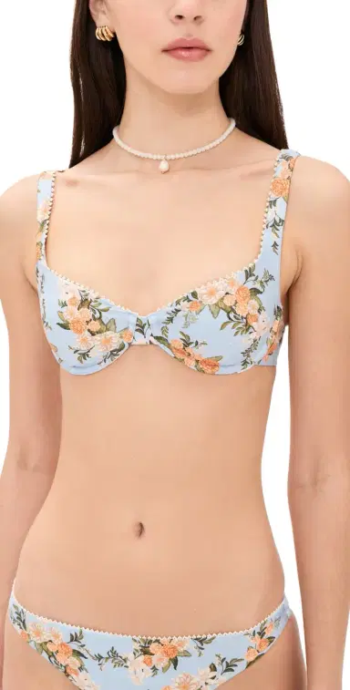 Agua by Agua Bendita Hacienda Valle Bikini Top Multicolor M | Thumbnail 1
