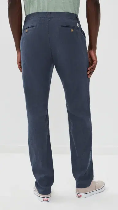 Marine Layer Saturday Hemp Chino Pants Navy S | Thumbnail 3 Marine Layer Saturday Hemp Chino Pants Navy S | Thumbnail 3