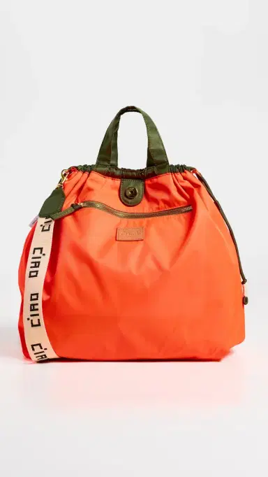 Clare V. Sac Tout Backpack Army One Size | Thumbnail 5