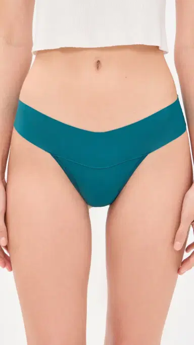 Hanky Panky Breathe Natural Rise Thong 3 Pack Multi | Thumbnail 3