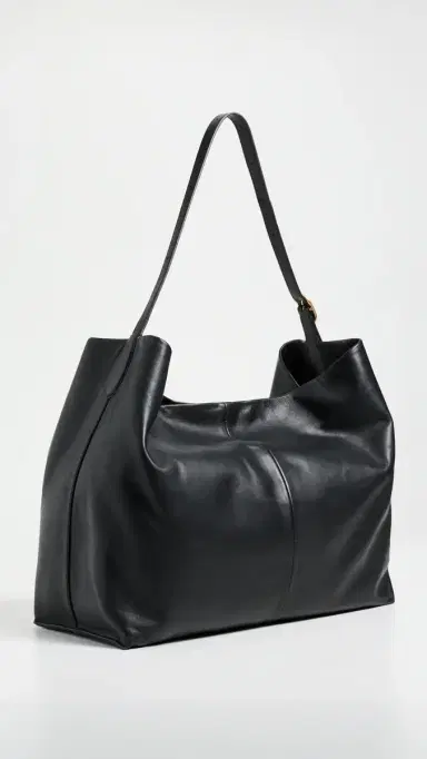 Vince Plonge Vivian Large Hobo Bag Black One Size | Thumbnail 4 Vince Plonge Vivian Large Hobo Bag Black One Size | Thumbnail 4
