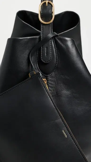 Vince Plonge Vivian Large Hobo Bag Black One Size | Thumbnail 5 Vince Plonge Vivian Large Hobo Bag Black One Size | Thumbnail 5