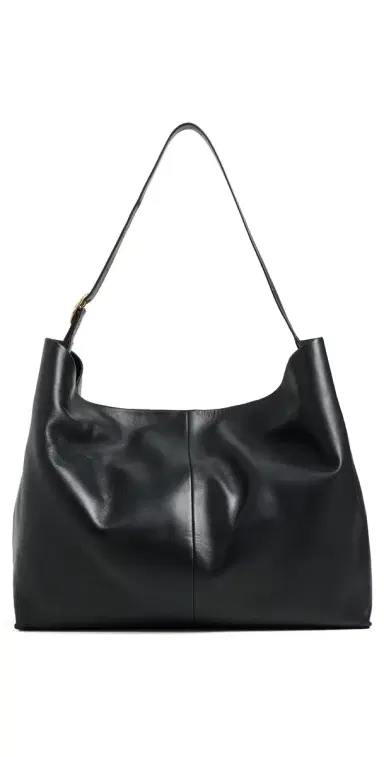 Vince Plonge Vivian Large Hobo Bag Black One Size | Thumbnail 1 Vince Plonge Vivian Large Hobo Bag Black One Size | Thumbnail 1