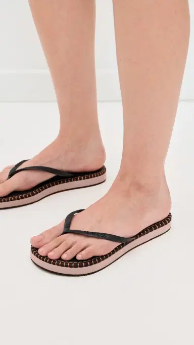 Havaianas Slim Flatform Loop Sandals Black | Thumbnail 3