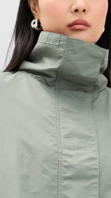 LIONESS Shoreline Windbreaker Silver L | Thumbnail 6