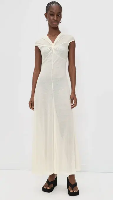 Lioness Adriana Maxi Dress Vanilla | Thumbnail 2