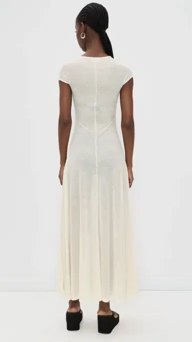Lioness Adriana Maxi Dress Vanilla | Thumbnail 3