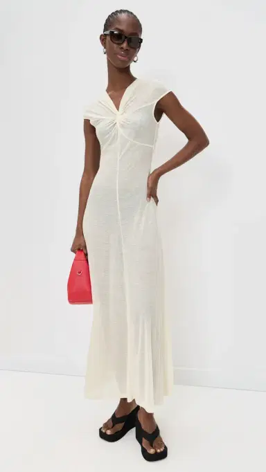 Lioness Adriana Maxi Dress Vanilla | Thumbnail 5