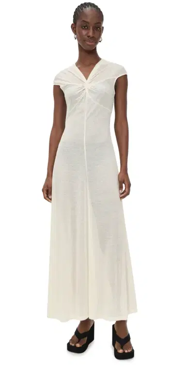 Lioness Adriana Maxi Dress Vanilla | Thumbnail 1