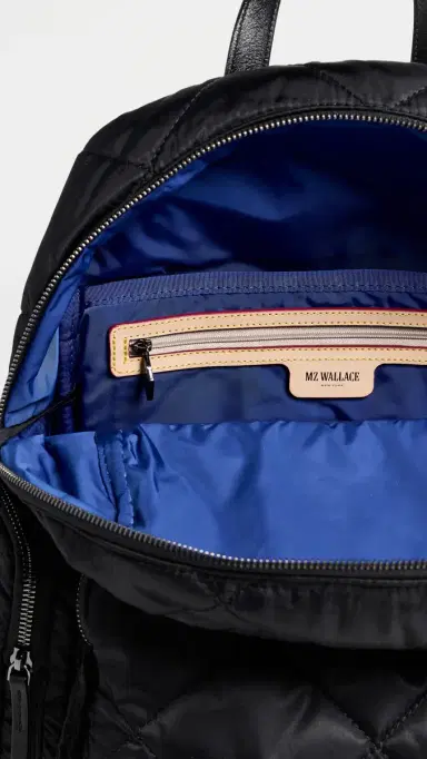 MZ Wallace Madison Backpack Black One Size | Thumbnail 5