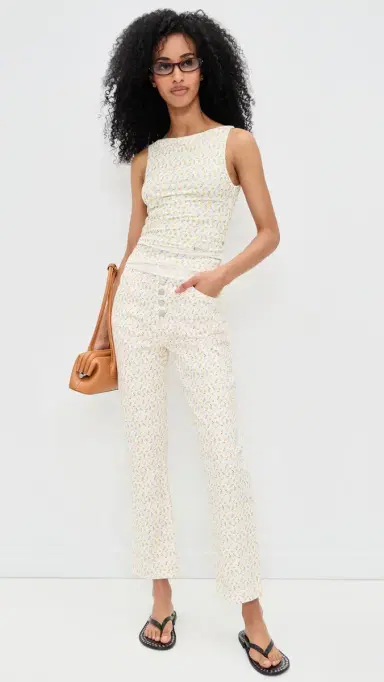 House of Sunny Buttercup Jessie Denim Jeans Butter | Thumbnail 5