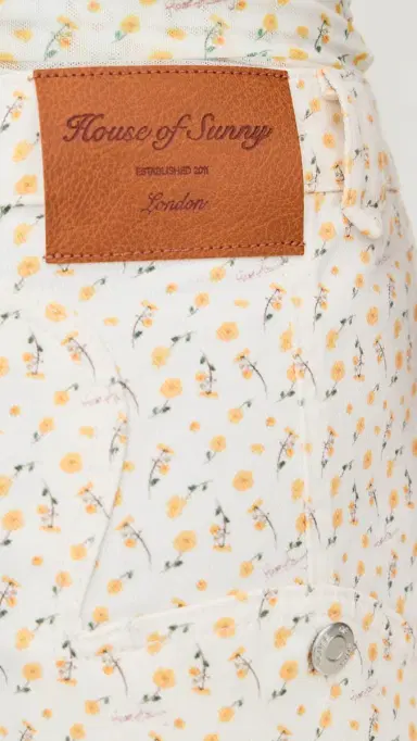 House of Sunny Buttercup Jessie Denim Jeans Butter | Thumbnail 6