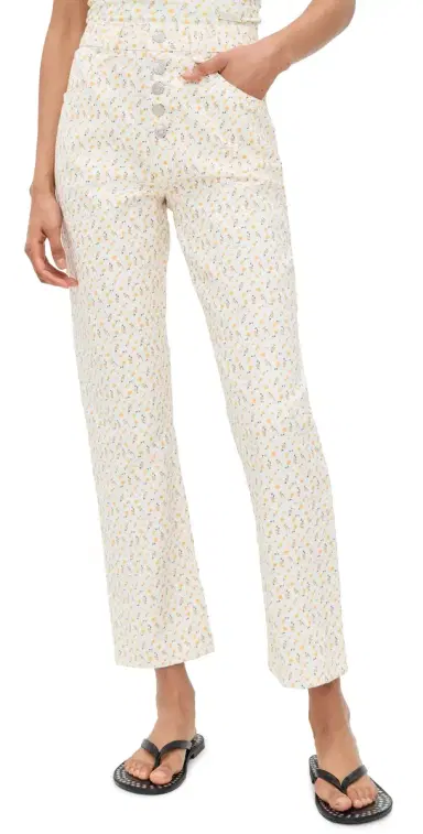 House of Sunny Buttercup Jessie Denim Jeans Butter | Thumbnail 1