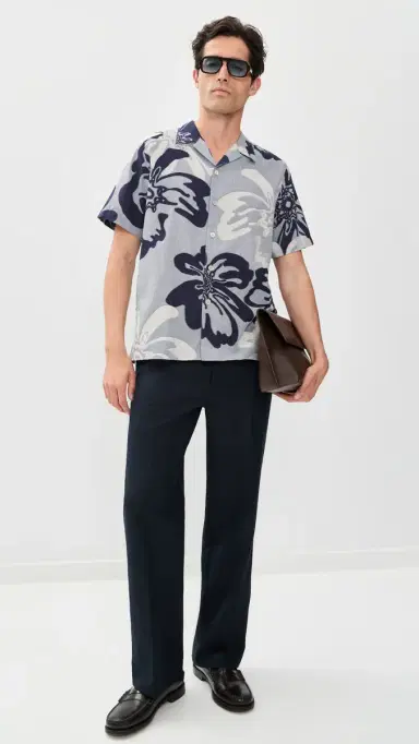 PS Paul Smith Casual Fit Shirt Light Blue L | Thumbnail 5