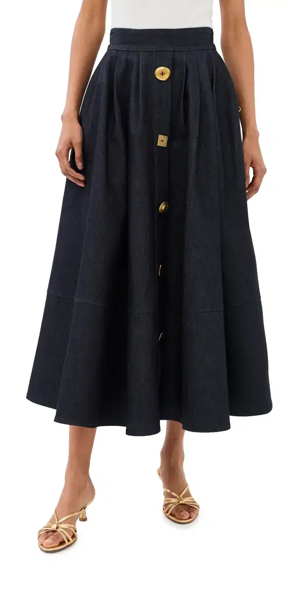 FRANÇOISE Joe Denim Skirt Indigo