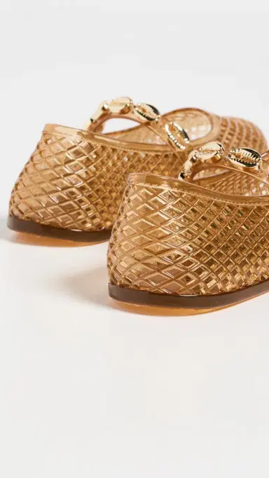 Ancient Greek Sandals Iro Jelly Flats Caramel | Thumbnail 4 Ancient Greek Sandals Iro Jelly Flats Caramel | Thumbnail 4