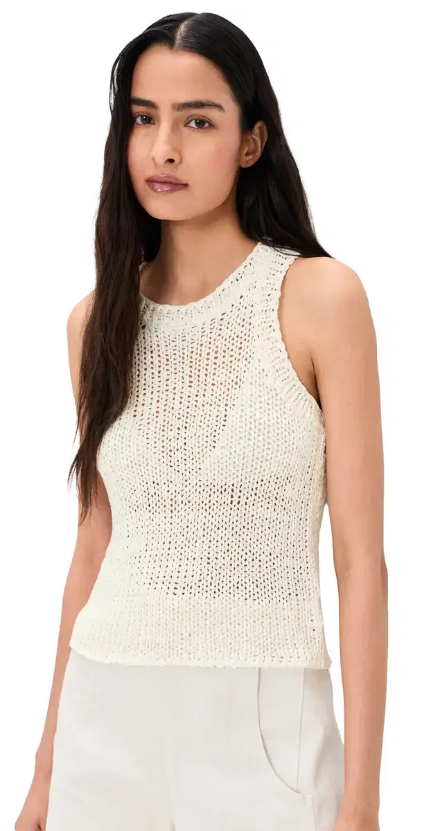 A.L.C. A. .C. Nelly Top Off White