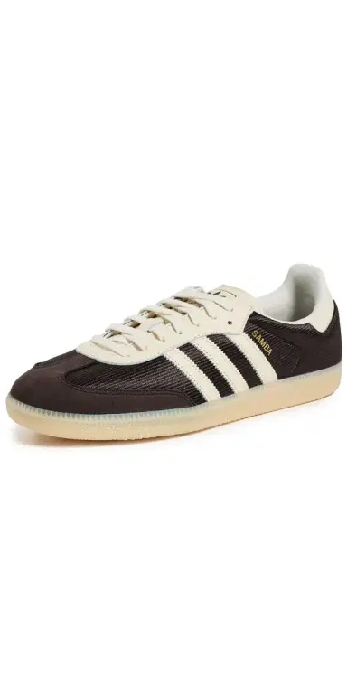 Adidas Samba OG Sneakers Aurora Coffee/Wh/Sand Strata 7 | Thumbnail 1