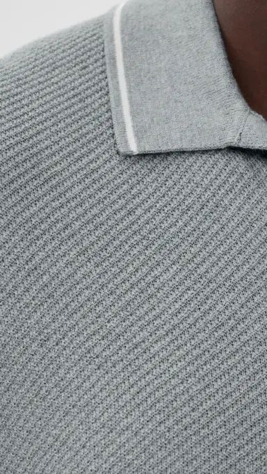 Marine Layer Greyson Sweater Polo late | Thumbnail 6
