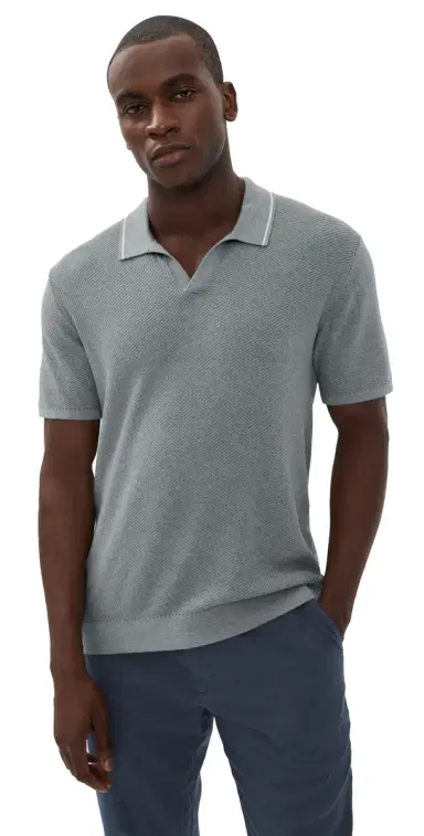 Marine Layer Greyson Sweater Polo late | Thumbnail 1