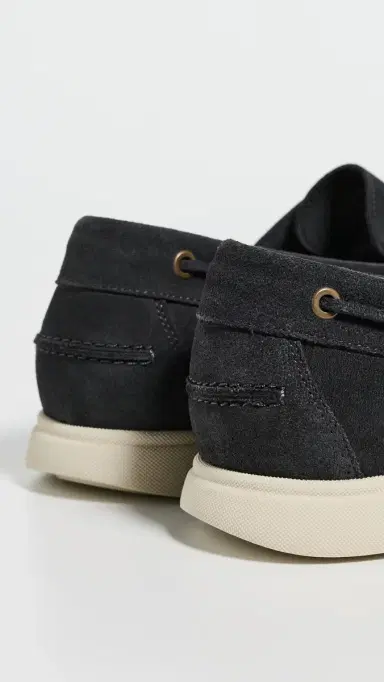 BOSS Sienne Suede Boat Shoes Dark Grey 9 | Thumbnail 3 BOSS Sienne Suede Boat Shoes Dark Grey 9 | Thumbnail 3
