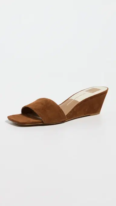 Dolce Vita Qaily Wedges Brown 7 | Thumbnail 2 Dolce Vita Qaily Wedges Brown 7 | Thumbnail 2