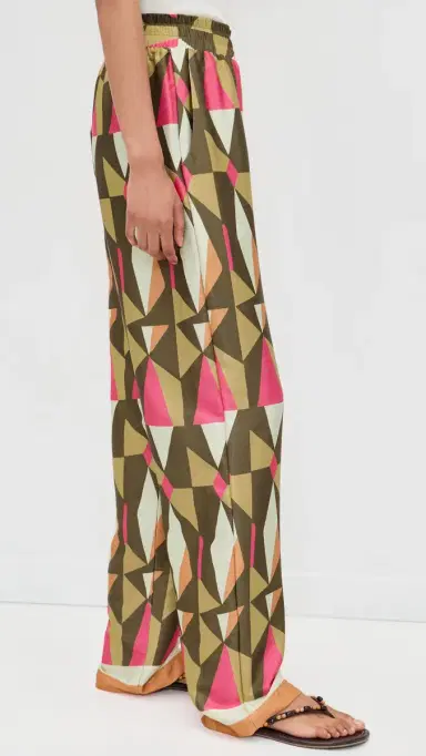 DIARRABLU Leer Pants Caru Olive | Thumbnail 4